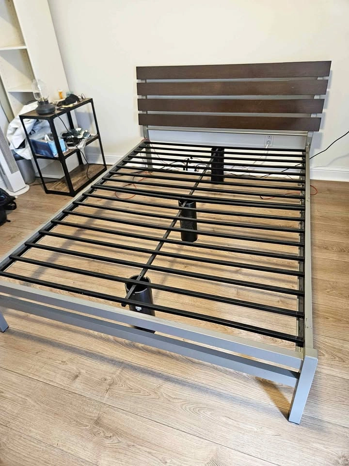 Structube Full/Double Bed Frame w/ Wood Headboard