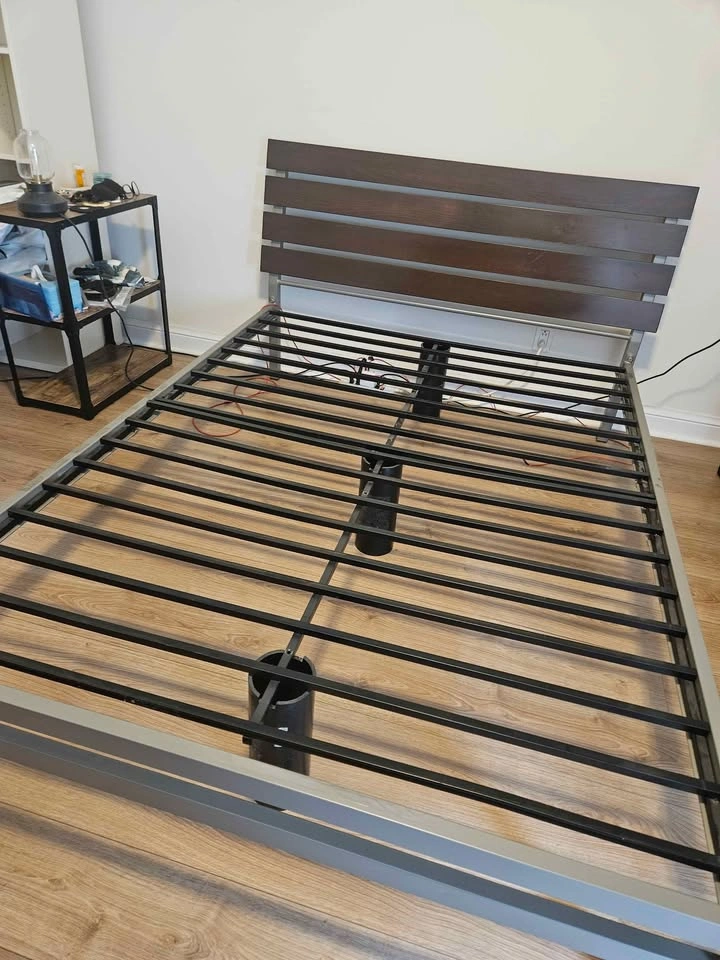 Structube Full/Double Bed Frame w/ Wood Headboard - photo 3
