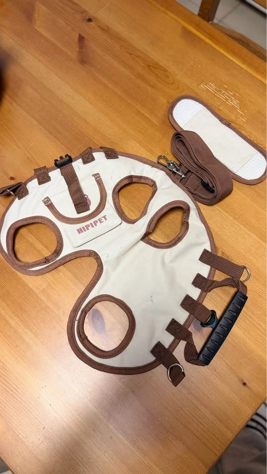 Dog Lift Harness - Portable Pet Carrier Sling for Small and Medi - photo 2