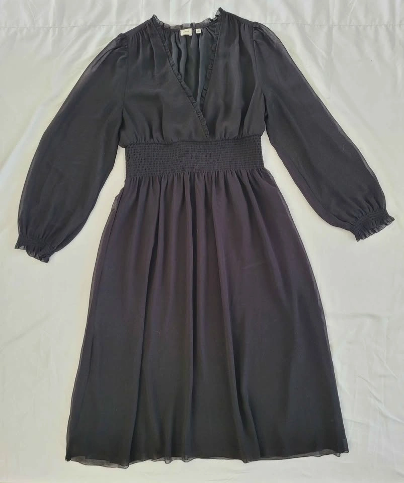 Wilfred Black Elegant Midi Dress - photo 2