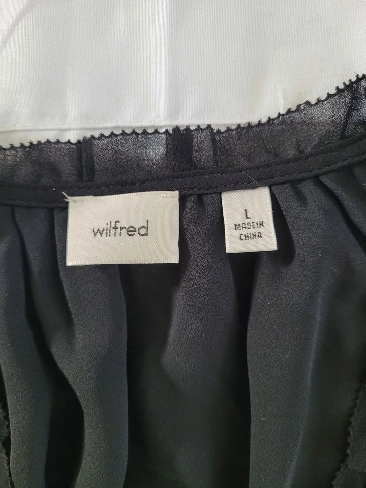 Wilfred Black Elegant Midi Dress - photo 3
