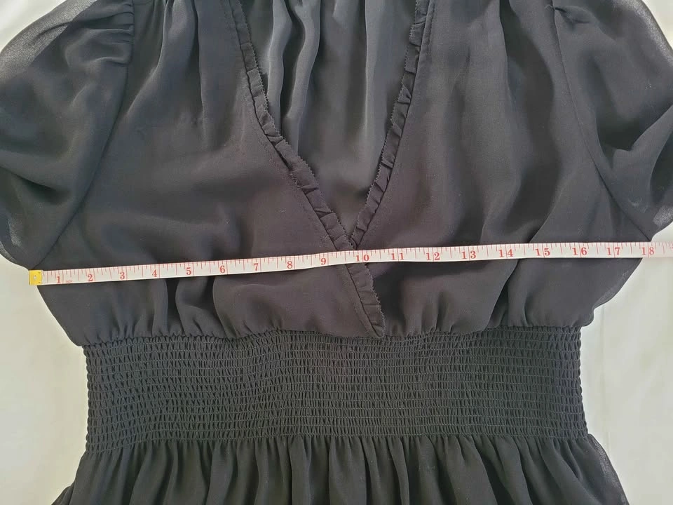 Wilfred Black Elegant Midi Dress - photo 4