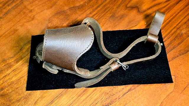 Taco Dog Leather Muzzle