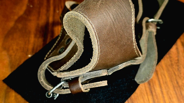 Taco Dog Leather Muzzle - photo 2