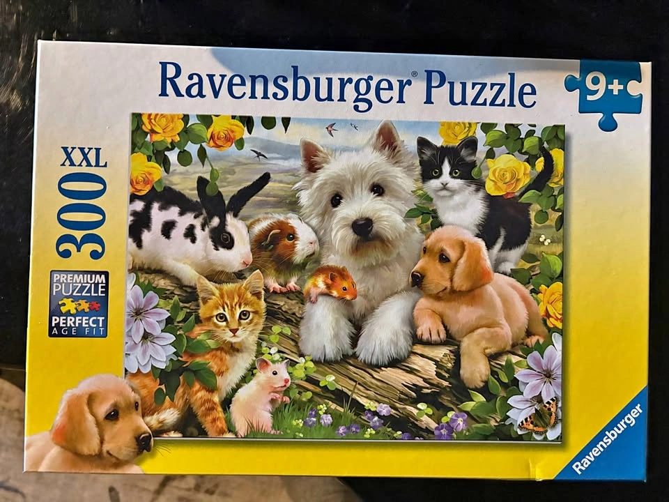 UNOPENED 300 piece cute animals puzzle