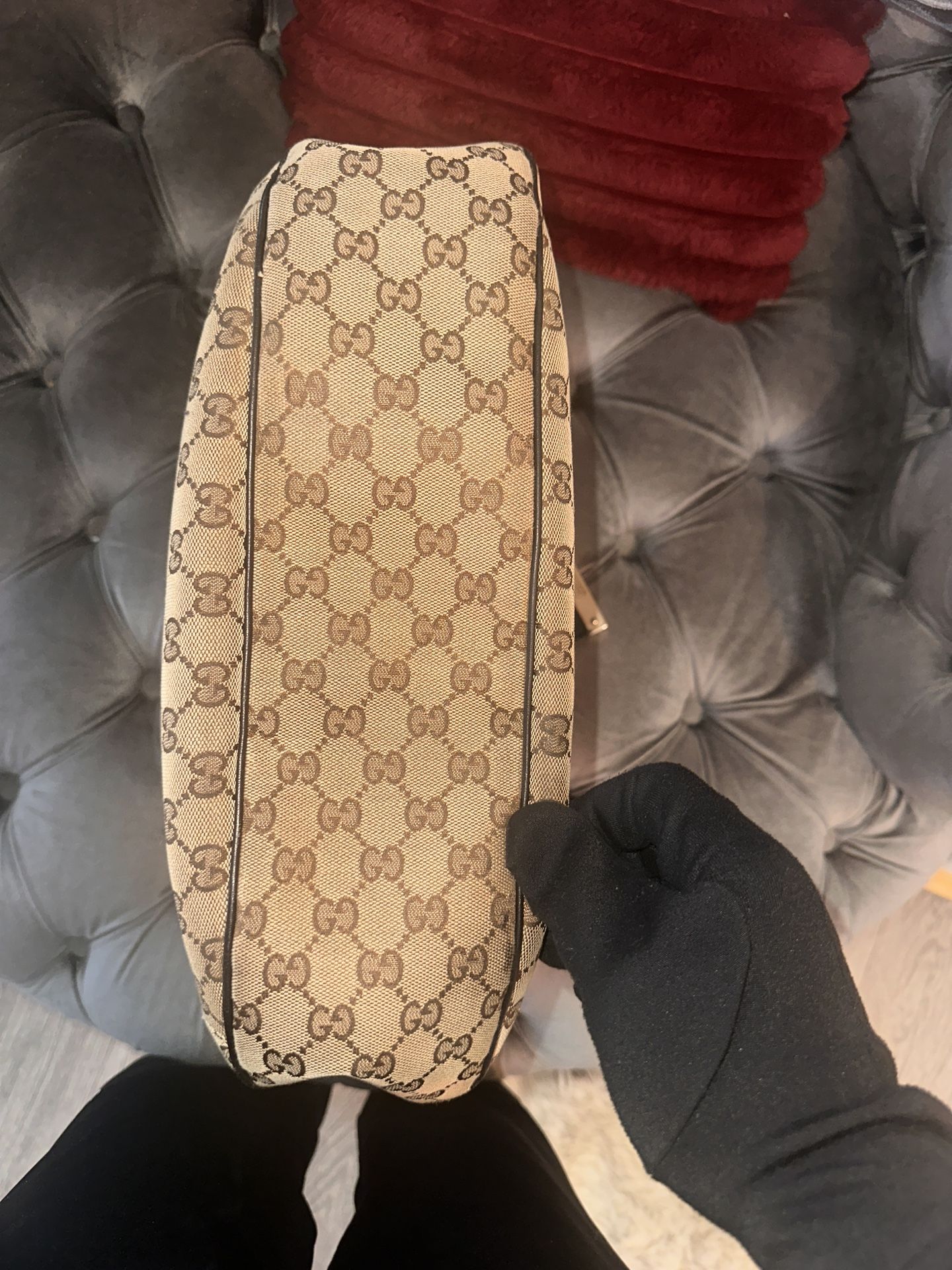 Classic Gucci GG Canvas Shoulder / Hobo Bag - photo 4
