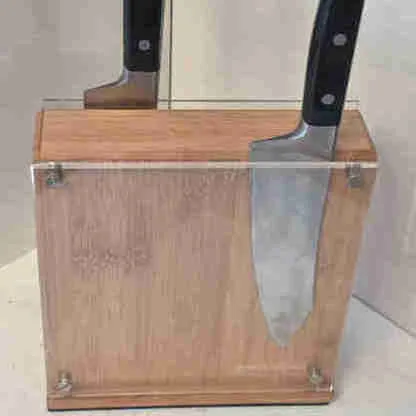 Knife bamboo block magnetic- Swissmar thumbnail