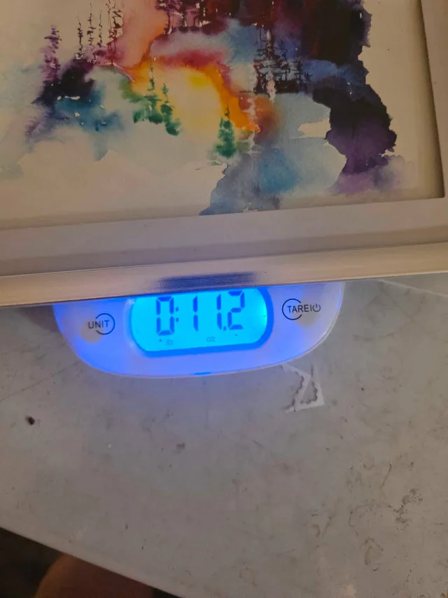 Framed original vibrant Watercolour Painting image indicator(3)