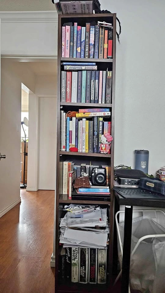 Modified IKEA BILLY Bookcase – Walnut Brown