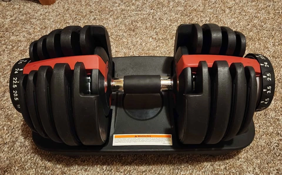 Adjustable Dumbbell (2.5–25 lbs) – NEVER USED - photo 2