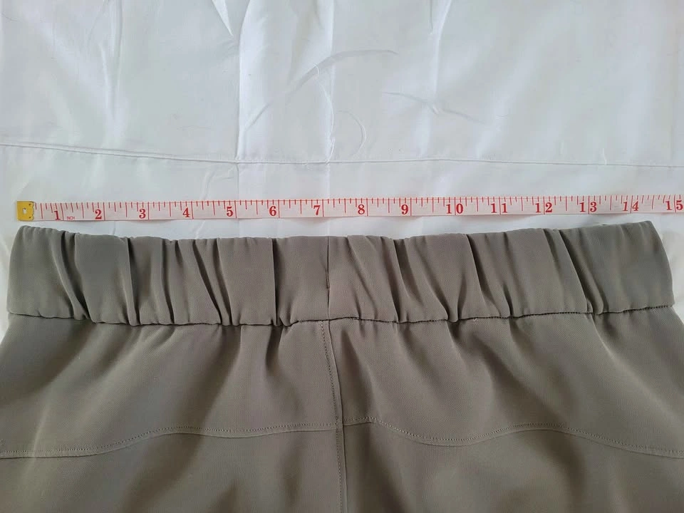 Lululemon On The Fly Crop Woven 23" Carbon Dust Women 6 - photo 4