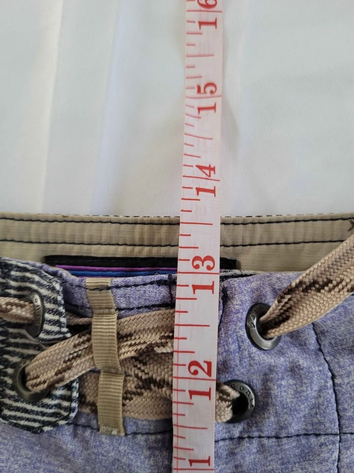 Patagonia Mens 31 Striped Pastel Unlined Swim Board Shorts - photo 5