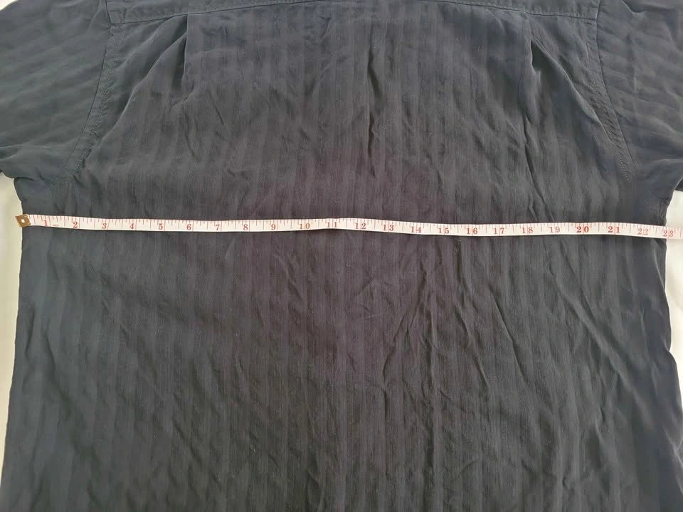 Tommy Bahama Black Short Sleeve Silk Shirt With Design - photo 5