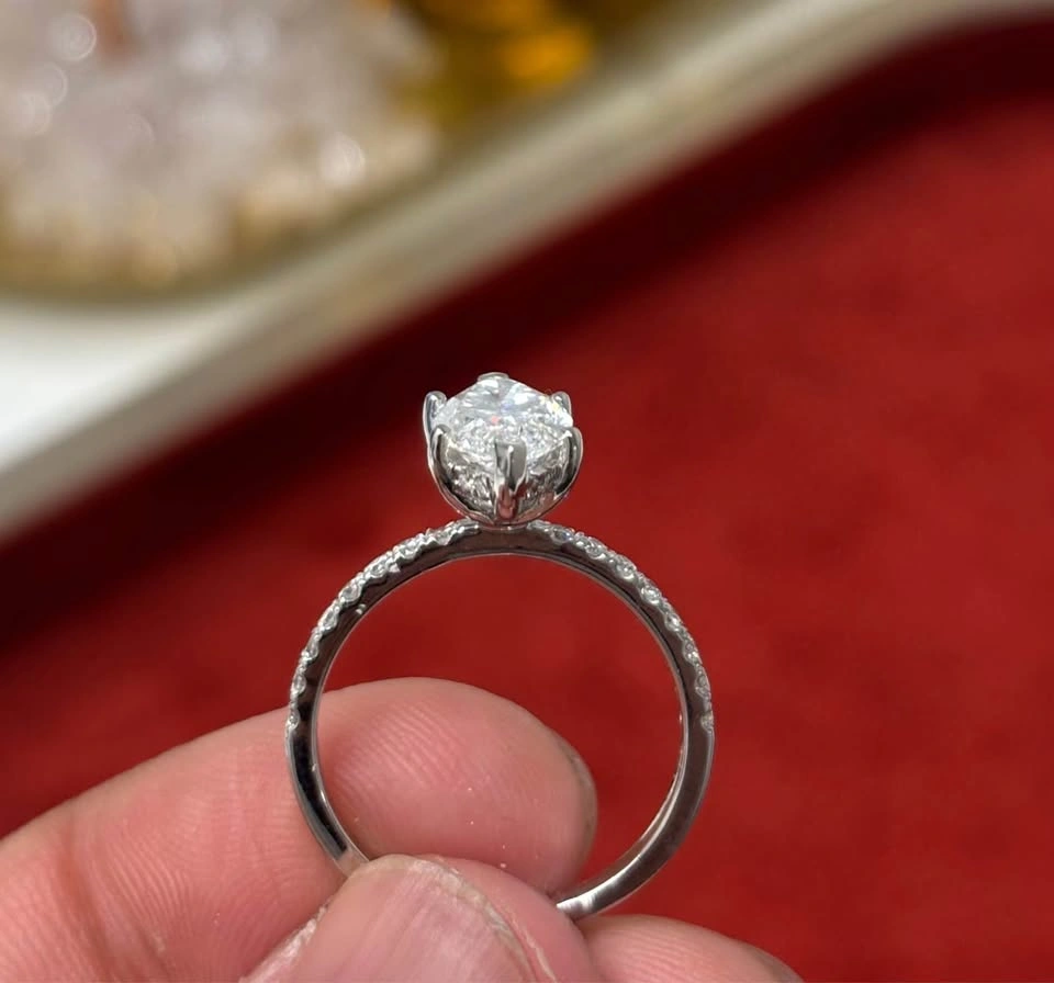 2.05 CT Marquise Lab-Grown Diamond Ring – IGI Certified - photo 4