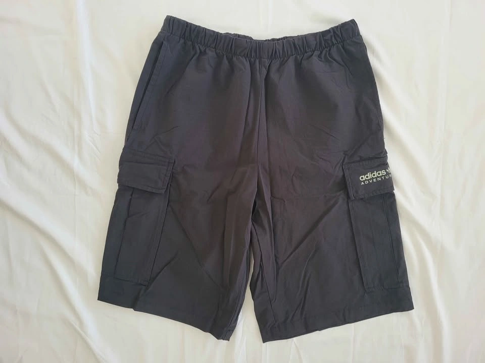 ADIDAS Adventure Mens M Black Cargo Shorts - photo 2