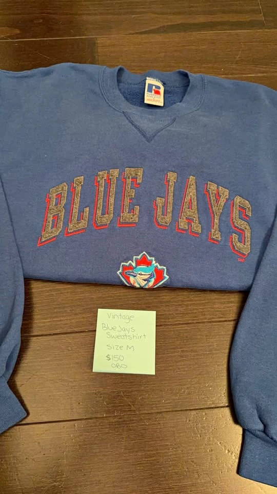 Retro Toronto Blue Jays Sweatshirt