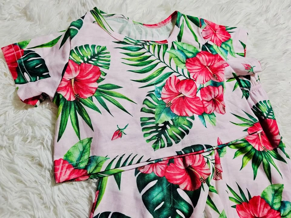 Size 2 Tropical Hibiscus Two-Piece Set - photo 2