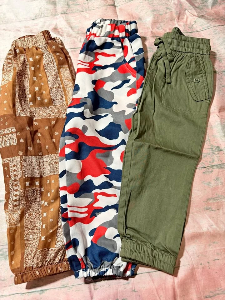 Set of 3 Toddler Jogger Pants size 2
