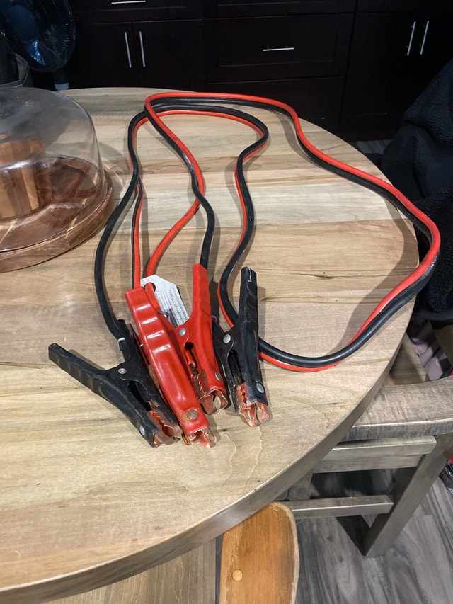 Booster battery cables