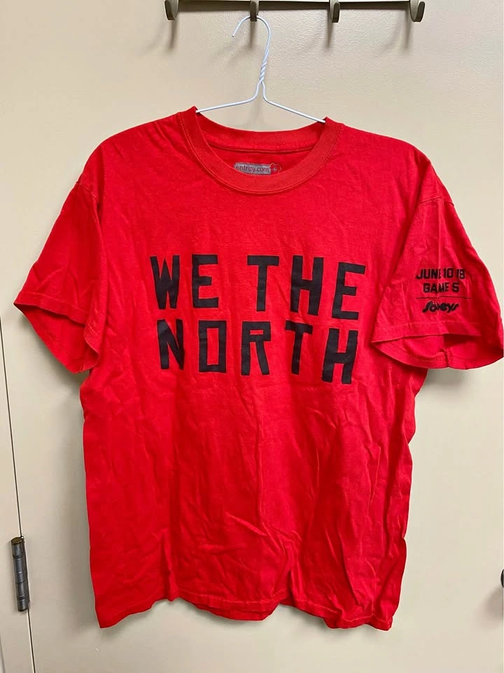Toronto Raptors We The North 2019 NBA Finals Game 5 T-Shirt L