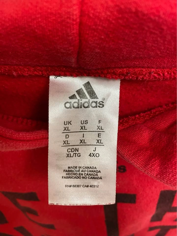 Adidas Toronto Raptors We The North NBA Hoodie XL - photo 3