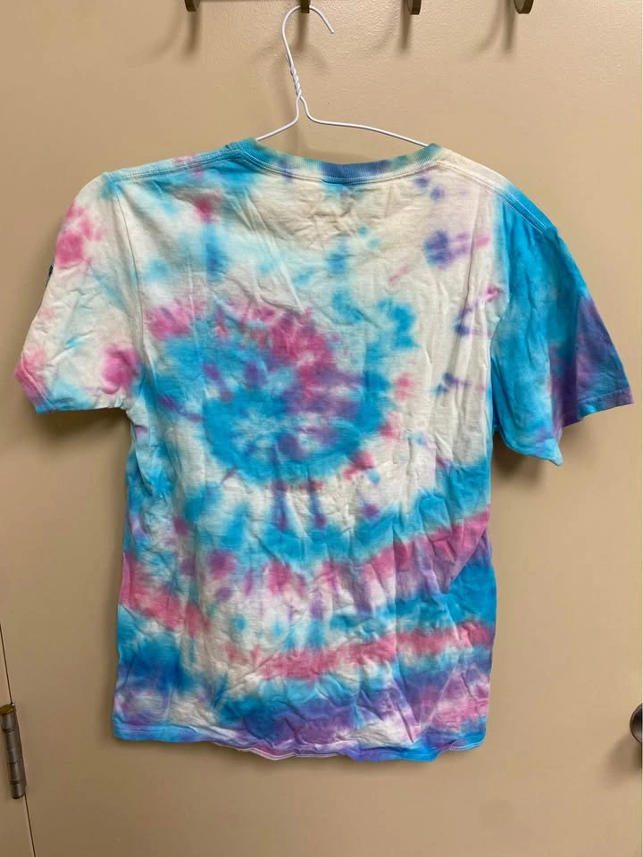 Mega Hoops Tie Dye Spalding NBA Basketball T-Shirt Men's Small - photo 3