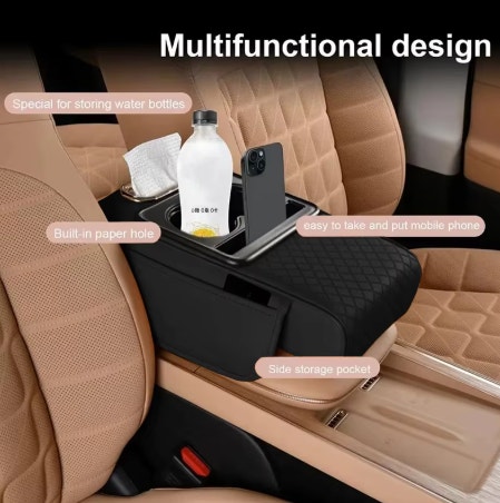Car Center Console Armrest Organizer w/ Cup Holder - photo 2