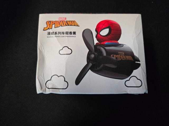 Cool Car Air Freshener (Spider-Man / Spaceman) – Ocean & Wood