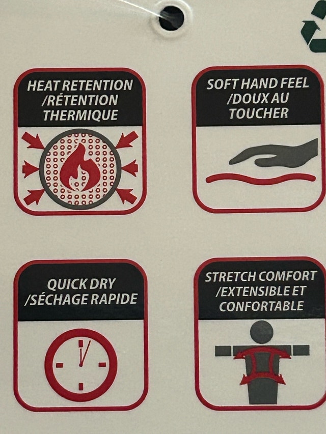 32 Degrees Heat Men's Thermal Baselayer Pants - New - photo 3