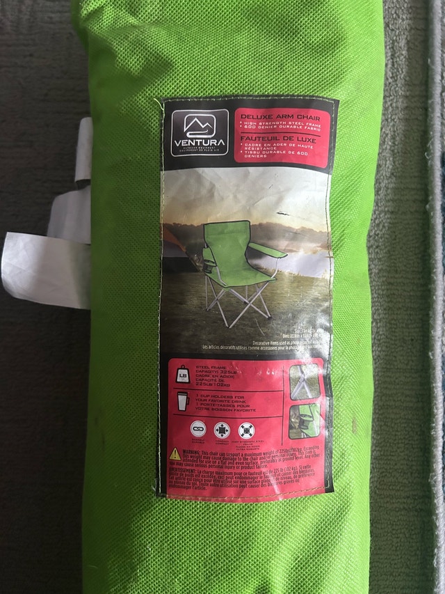 Ventura Deluxe Camping Picnic Sports Arm Chair - photo 2