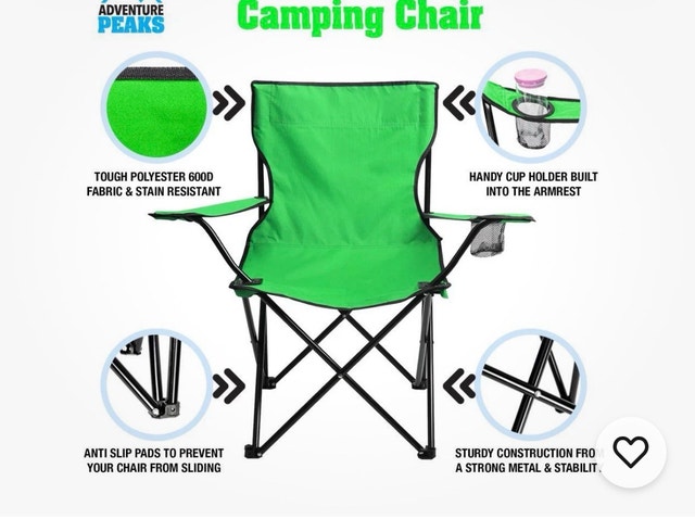 Ventura Deluxe Camping Picnic Sports Arm Chair - photo 4