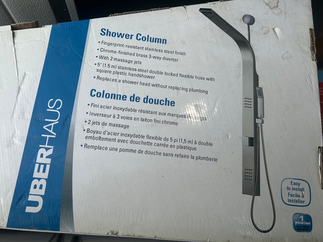 Brand New Uberhaus Home Spa Massage Shower Column - photo 4