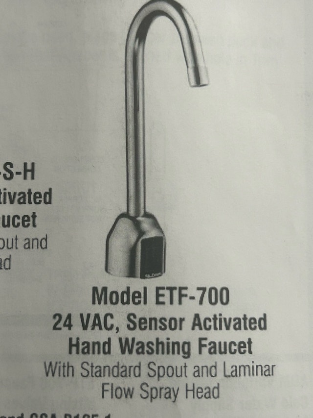 Brand New Sloan Optima Bluetooth Sensor Faucet ETF700F - photo 4
