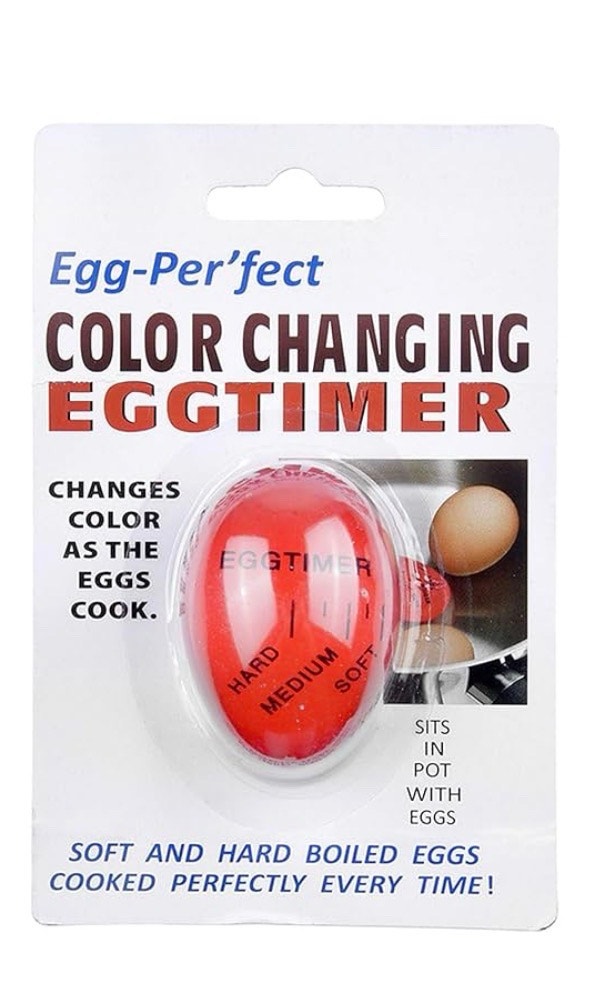 Brand New Egg-Perfect Color Changing Egg Timer