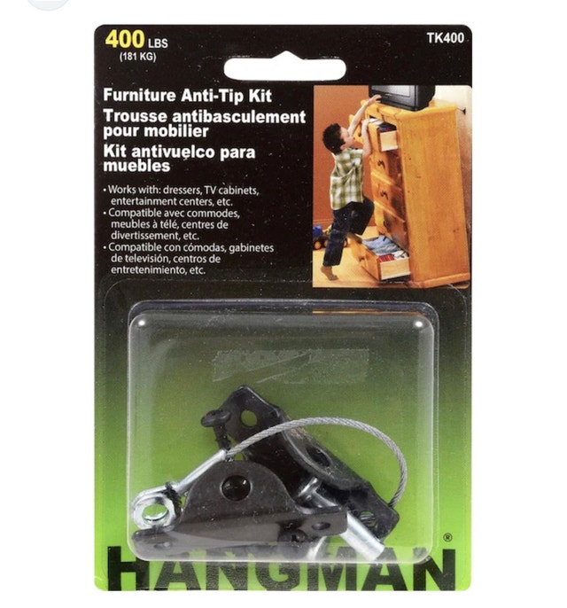 Brand New Hangman Furniture Anti-Tip Kit