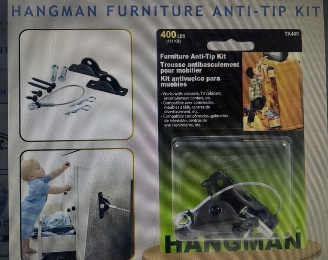 Brand New Hangman Furniture Anti-Tip Kit - photo 4