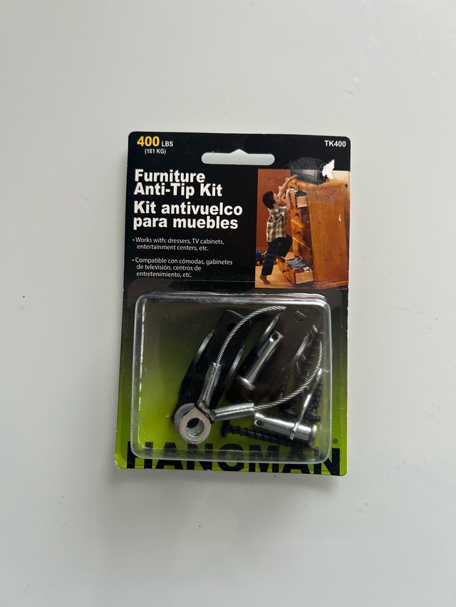 Brand New Hangman Furniture Anti-Tip Kit - photo 5