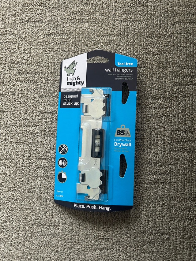 High & Mighty Tool Free Wall Hanger (85lb)