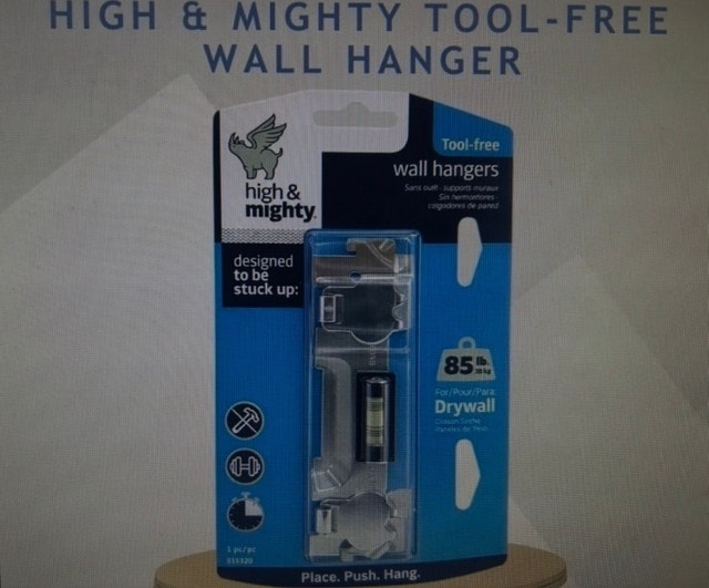 High & Mighty Tool Free Wall Hanger (85lb) - photo 4