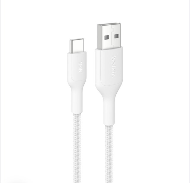 Brand New Belkin BoostCharge Pro Braided USB-A/USB-C Cable - photo 3