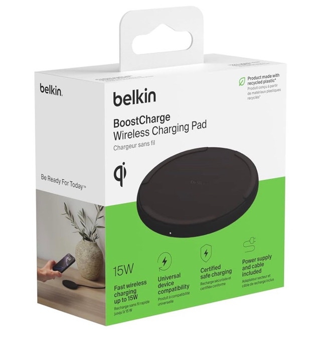 Brand New Belkin 2-in-1 BoostCharge Wireless Pad - photo 3