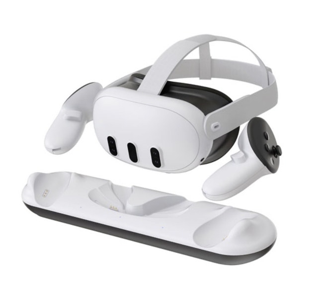 Insignia Meta Quest 3 & 3S VR Charging Dock - photo 2
