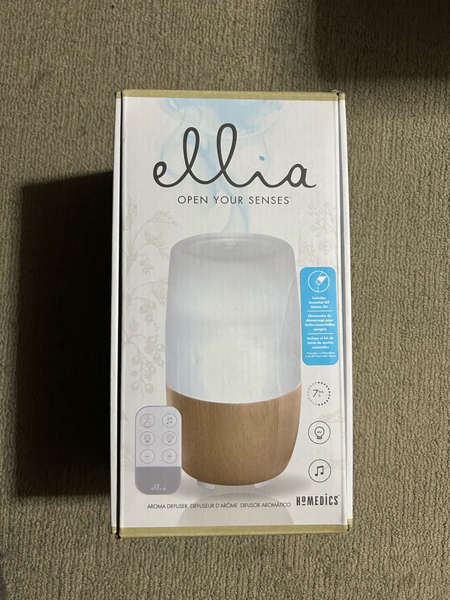New Homedics Ellia Reflect Ultrasonic Essential Oil Diffuser - photo 4