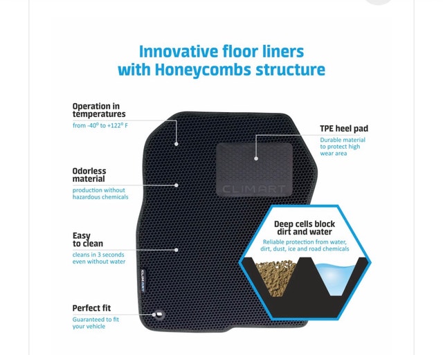 Clim-Art All Weather Heavy Duty Car Floor Mats - photo 2