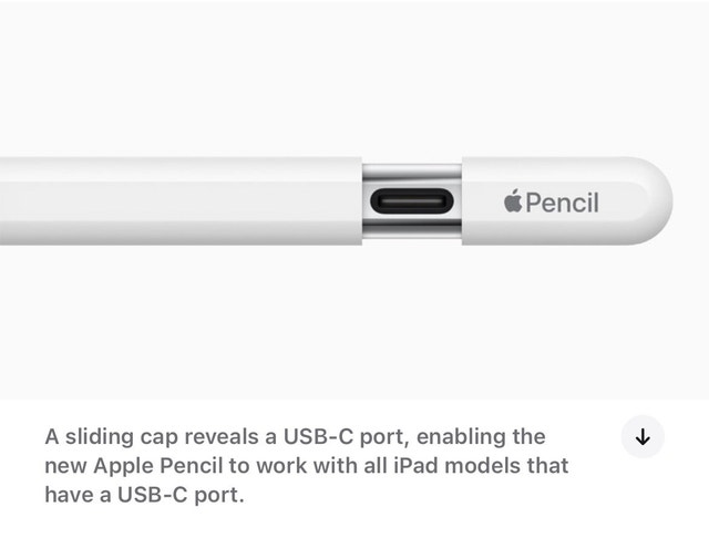 Brand New Sealed Apple Pencil (USB-C) - photo 2