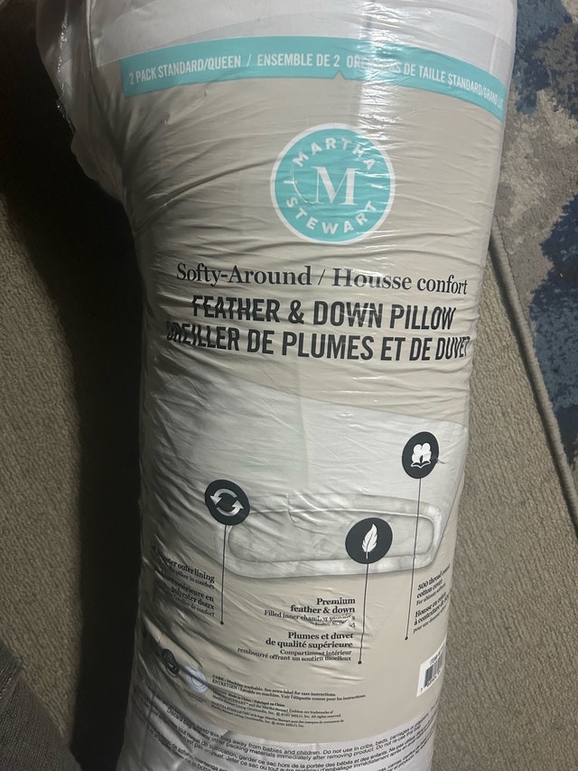 Martha Stewart Feather Down Pillows - 2 Pack - photo 5