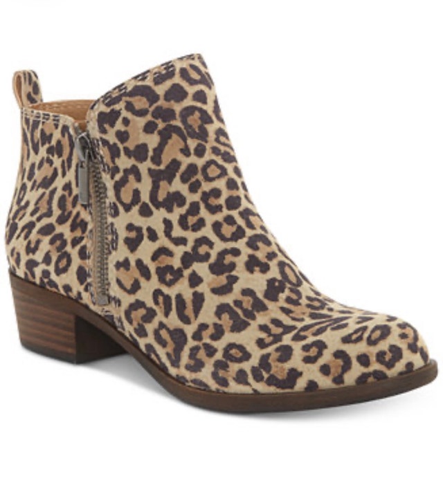 Brand New Leopard Print Women’s Ankle Boots