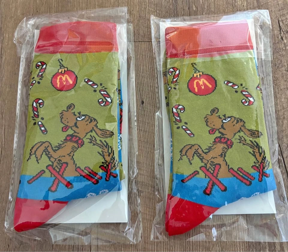 McDonald’s 2025 Grinch Socks