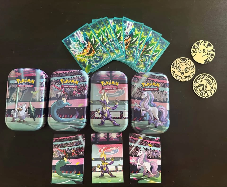 Pokémon Card Lot + Tins - photo 2