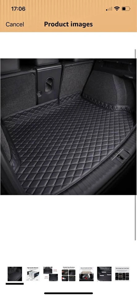 New VW Beetle Trunk Mat Cargo Liner (2012-2019)